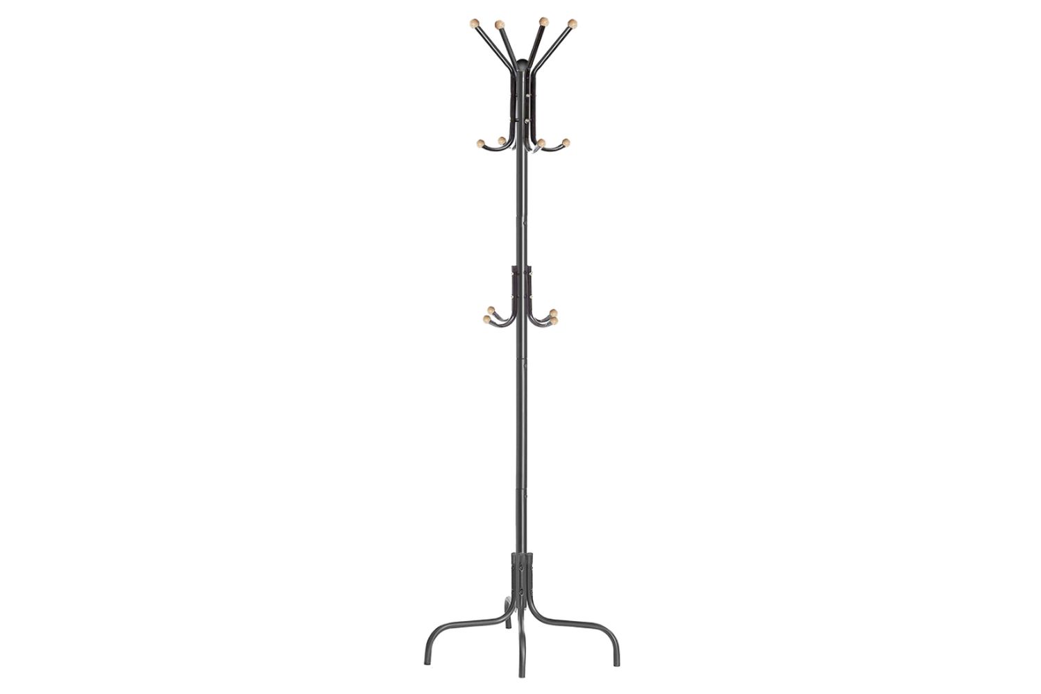 Coat Rack | Free Standing | Steel | 12 Hooks
