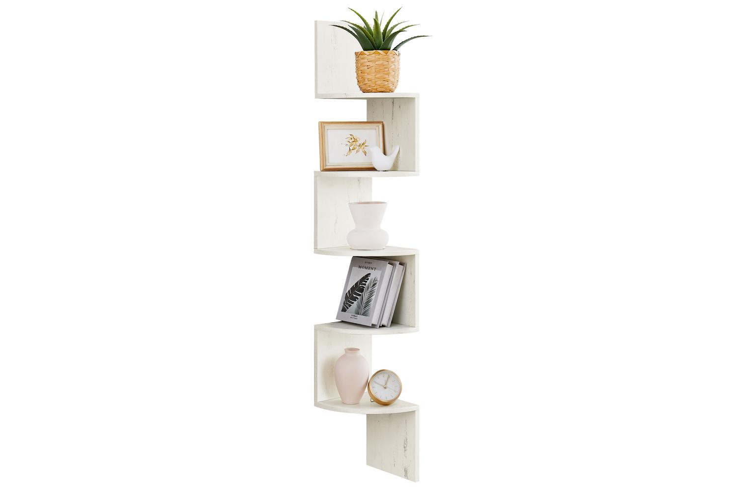 Cornershelf | Wall Corner Shelf | Particleboard | 49.6 Inch
