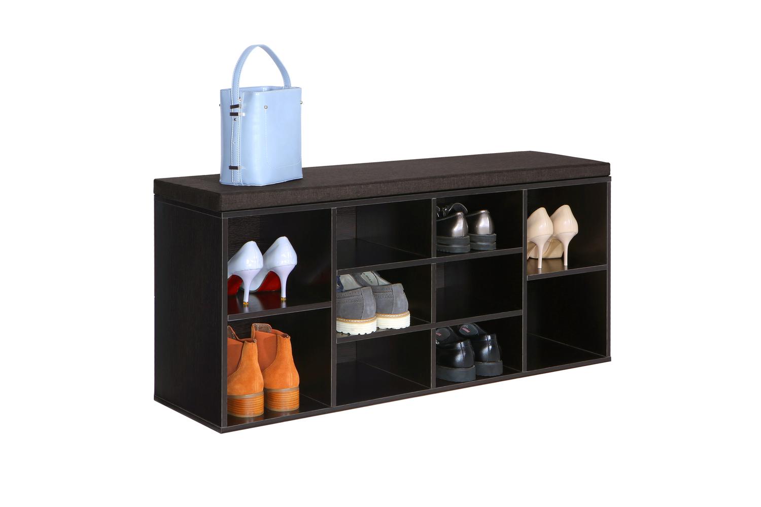 Shoe Bench | Storage Bench | Particleboard | 104 X 30 X 48 Cm