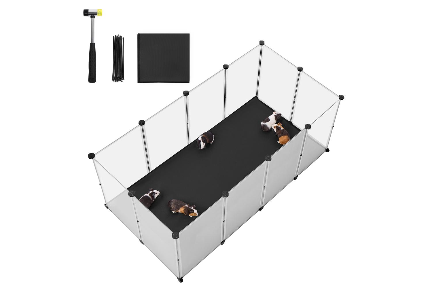 Pet Fence Lpc011w01 | Pet Playpen | Plastic And Oxford Fabric | Large