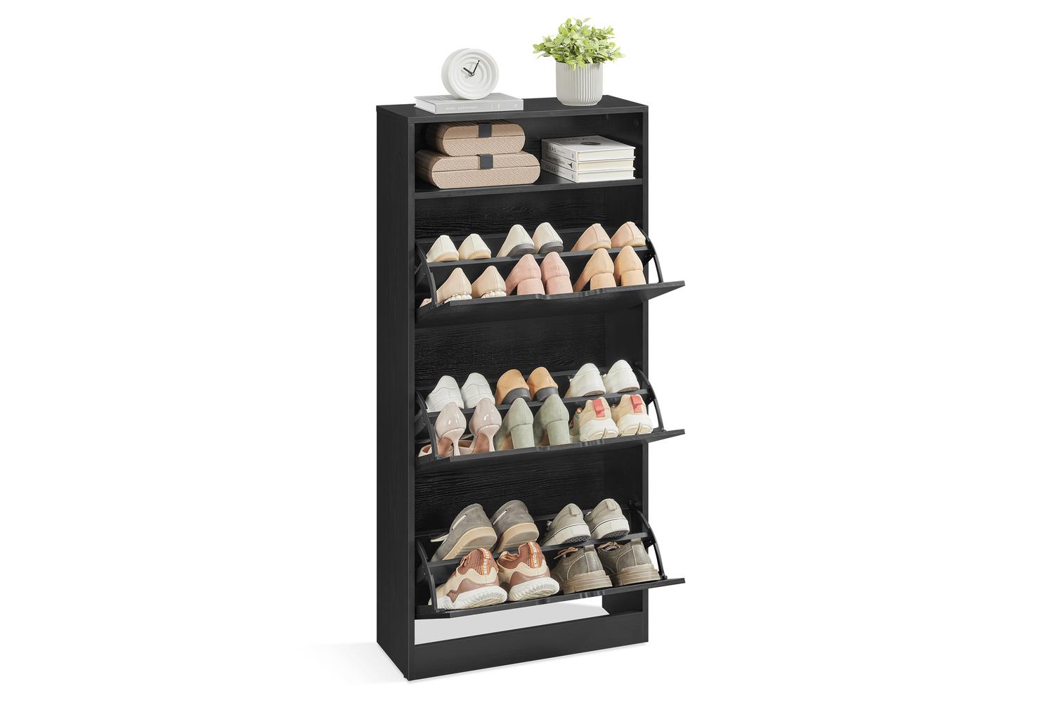 Shoe Cabinet | Shoe Storage Cabinet | Particleboard | 24 X 60 X 139 Cm