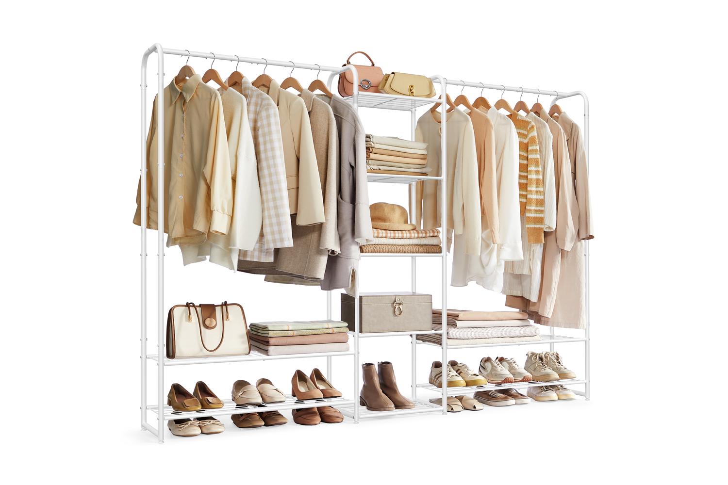 Open Wardrobe | Clothes Storage | Steel | 125 Cm