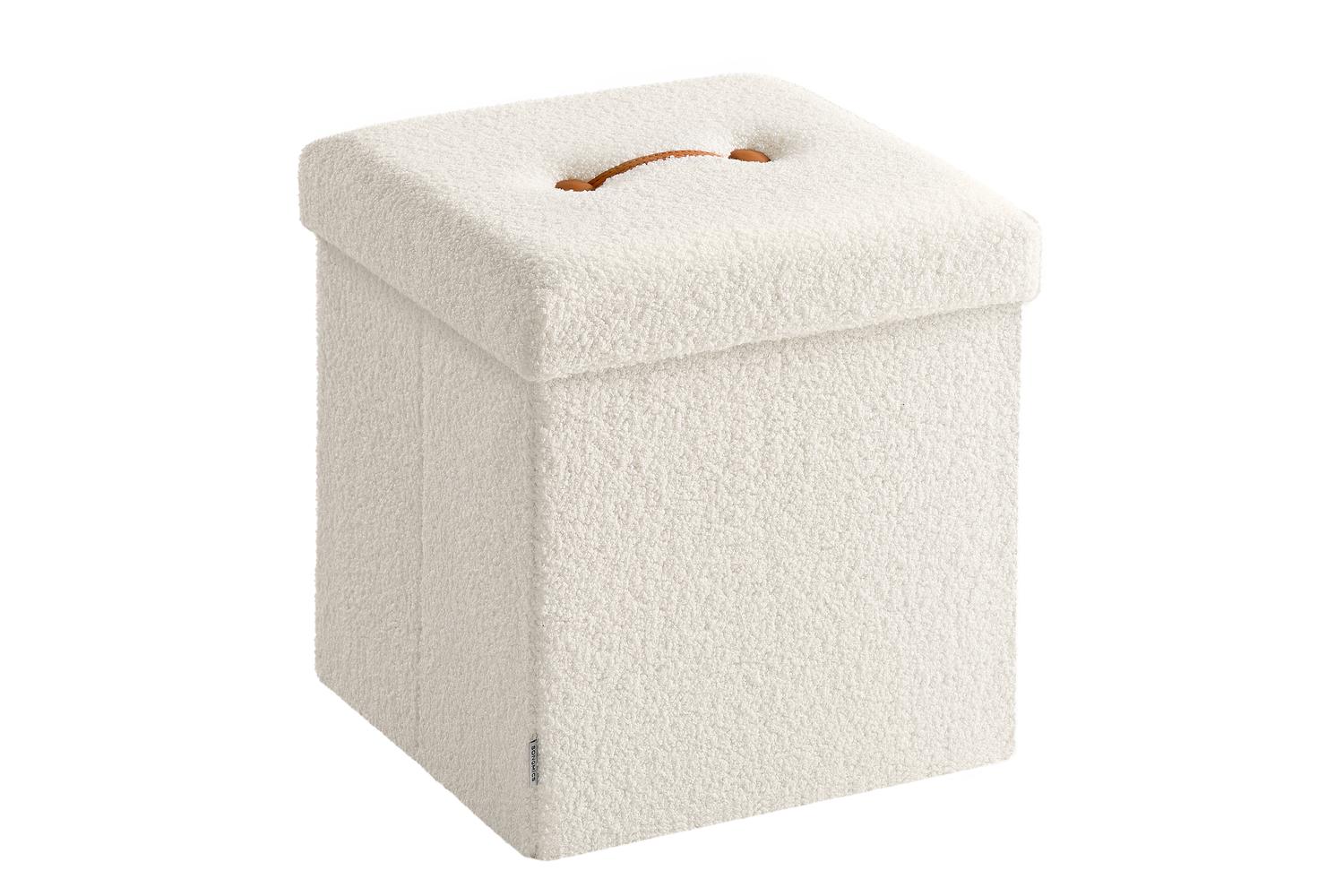 Ottoman Pouf | Plush Surface | 38 X 38 X 38 Cm