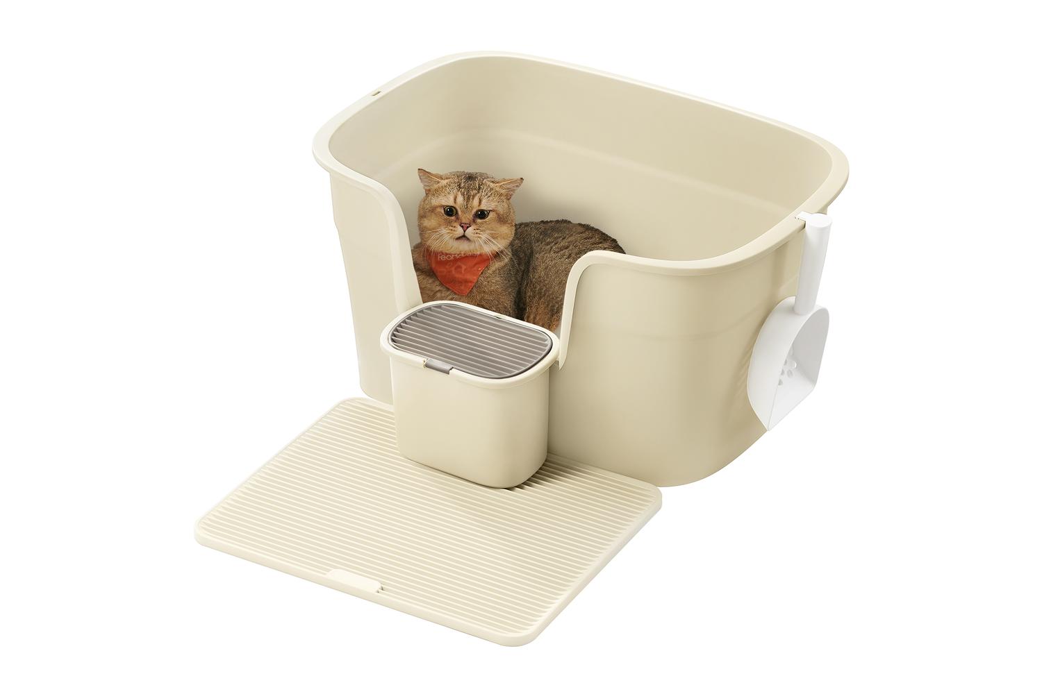 Cat Litter Box Ppt003k02 | Cat Litter Box | Plastic | Extra Large