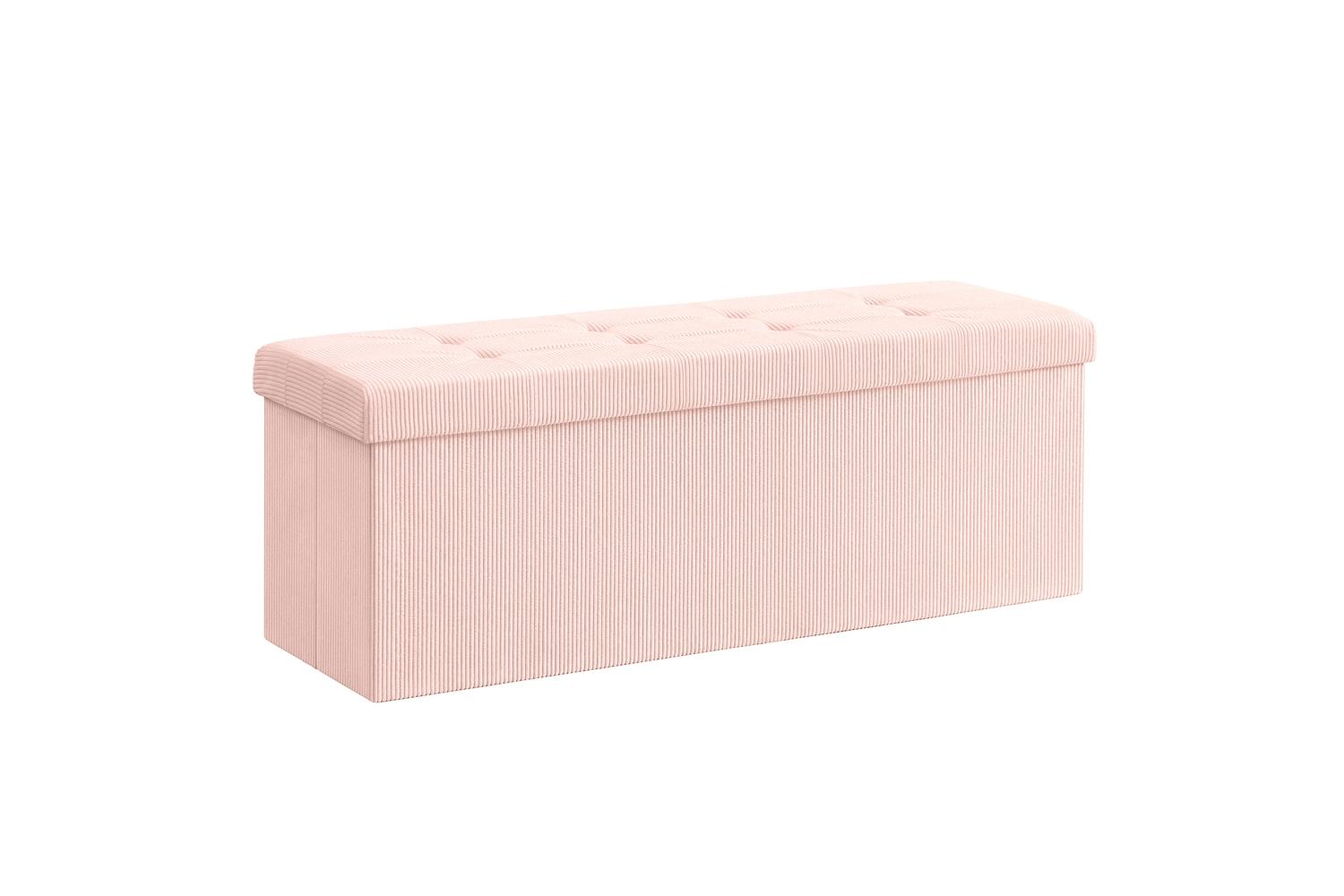 Storage Ottoman | Storage Bench | Corduroy | 110 X 38 Cm