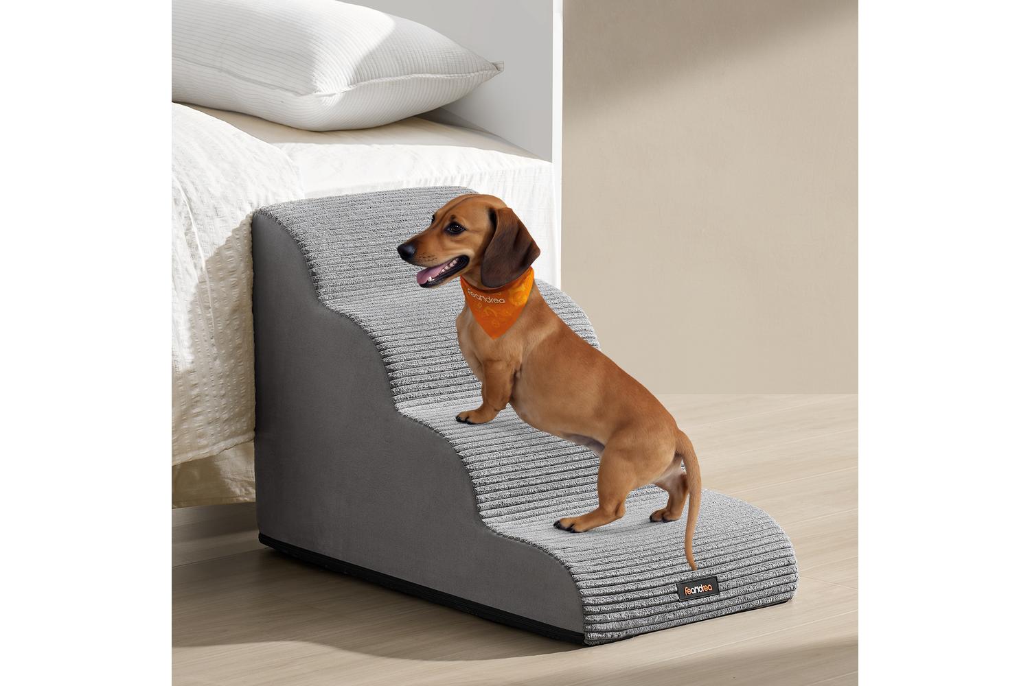 Pet Steps | Pet Stairs | High-density Foam | 4 Step