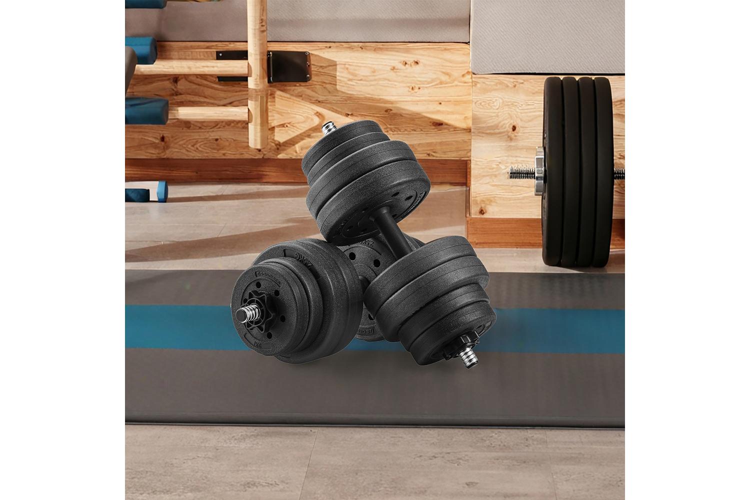 Songmics Dumbbell Set | Free Weights | Pe Coated | 30kg