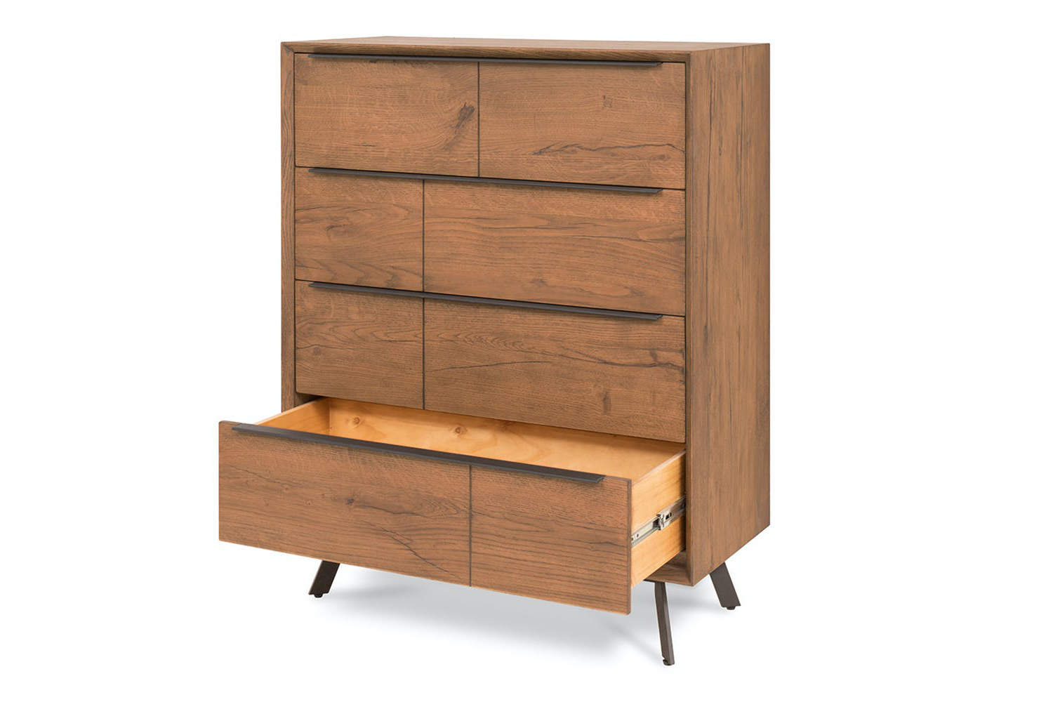 Hamilton Chest Of Drawer | 4 Drawer | Aged Oak Veneer