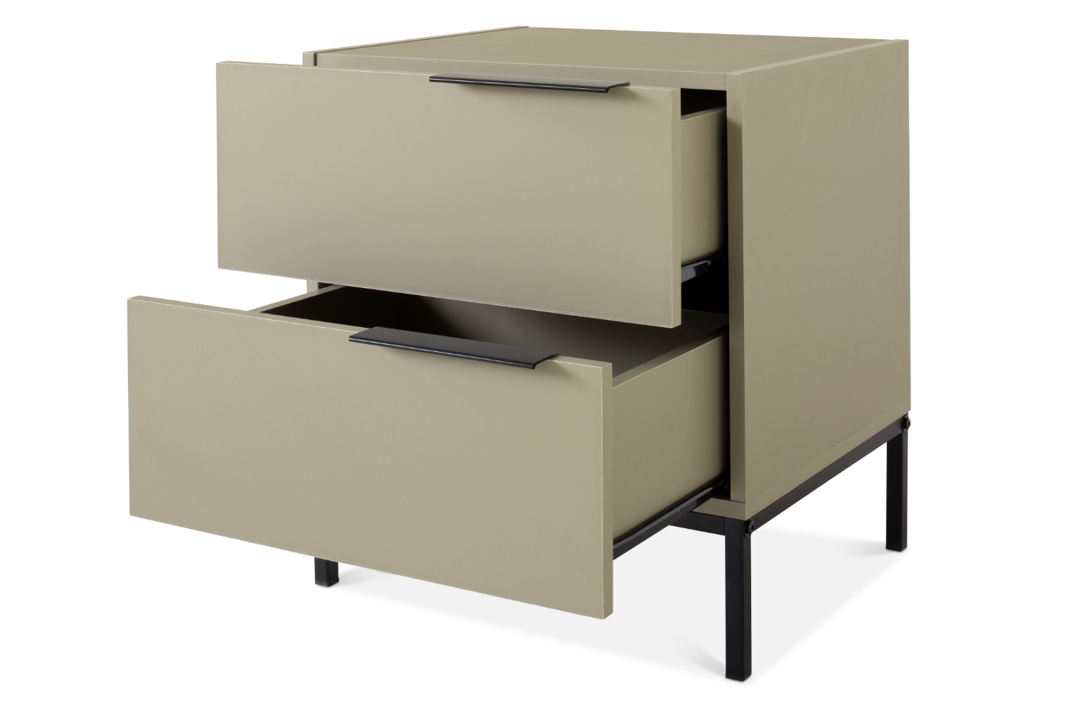 Avalon Bedside Locker | 2 Drawer | Pistachio