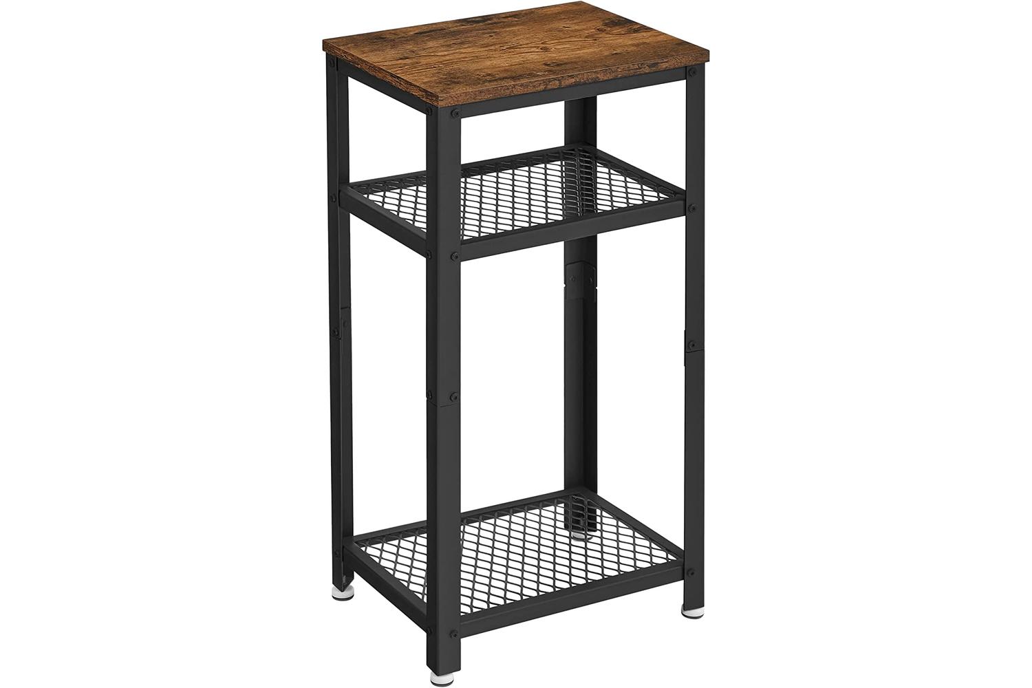 Vasagle End Table | Side Table | Particleboard And Metal | 40 X 30 X 75 Cm