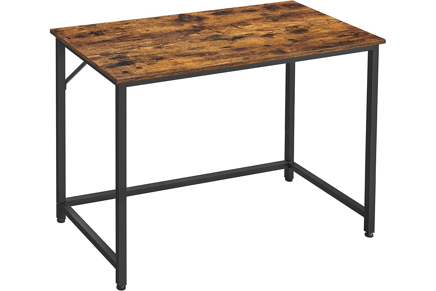 Vasagle Computer Desk | Particleboard And Steel | 100 X 50 Cm