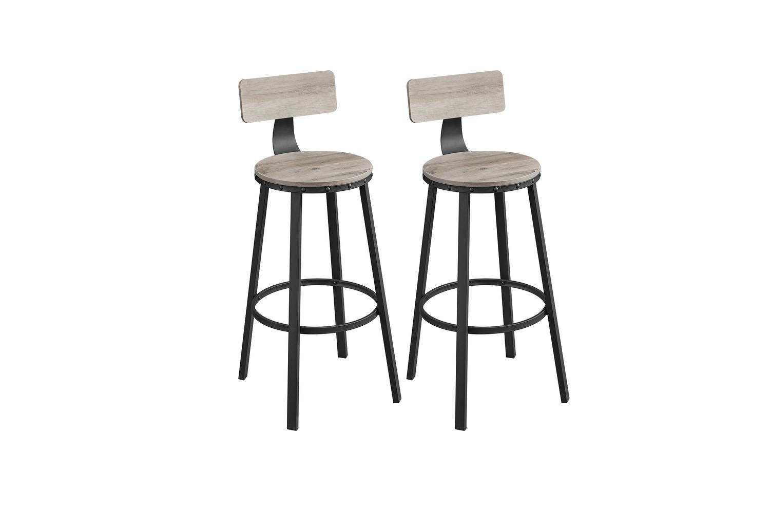 Vasagle Bar Stool | Particleboard & Steel | 54 X 99 Cm