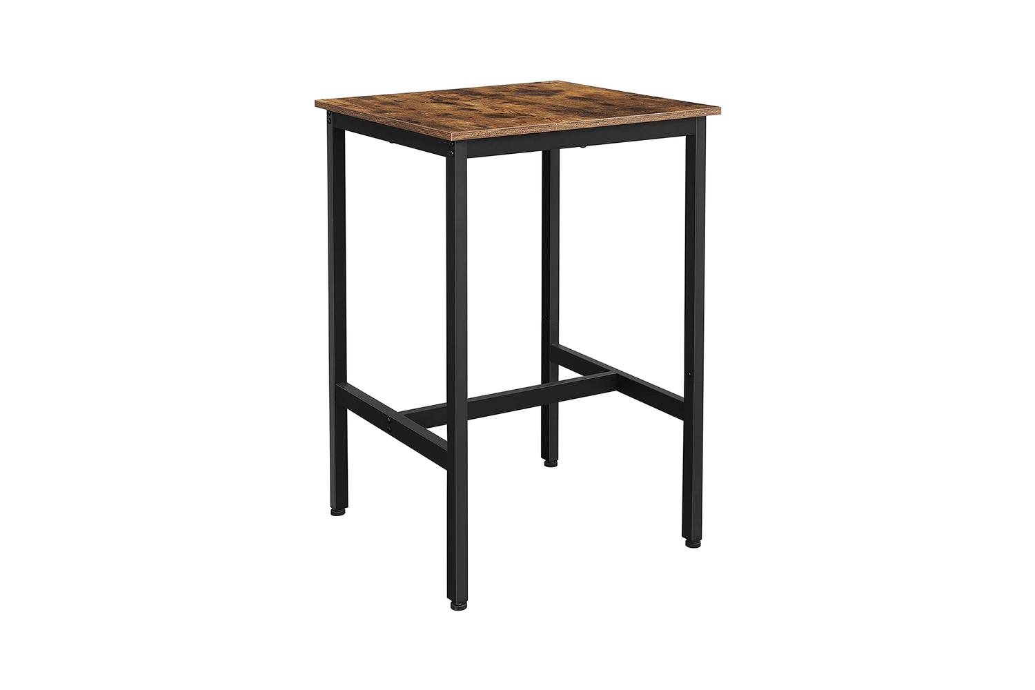 Vasagle Bar Table | Particleboard And Steel | 60 X 60 X 90 Cm