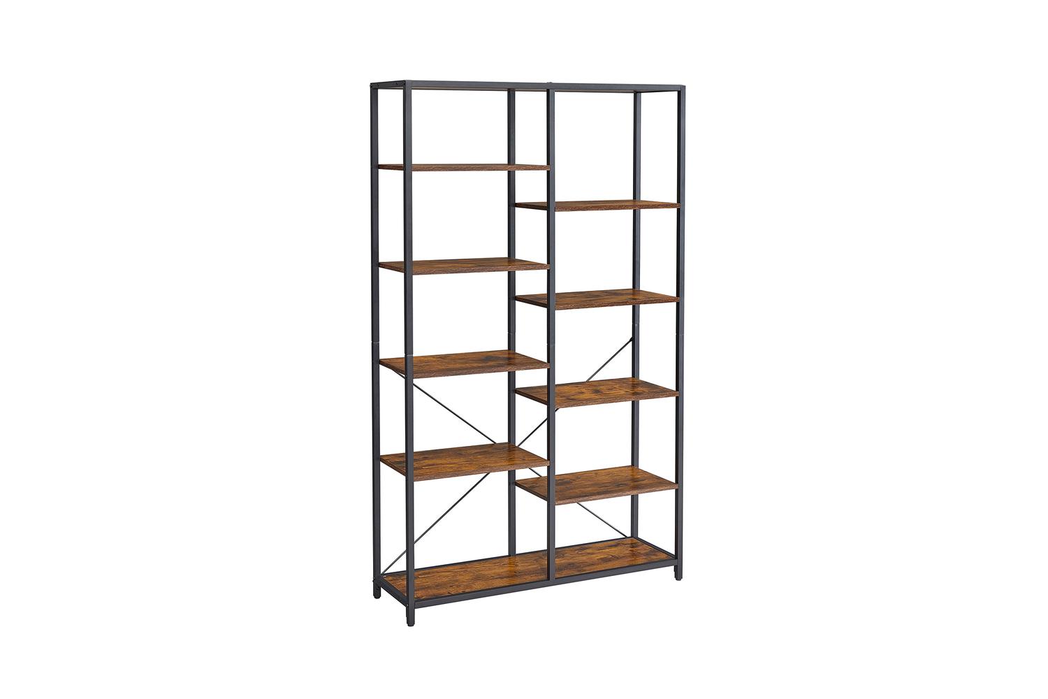 Vasagle Bookcase | Chipboard & Steel | 100 X 30 X 170 Cm