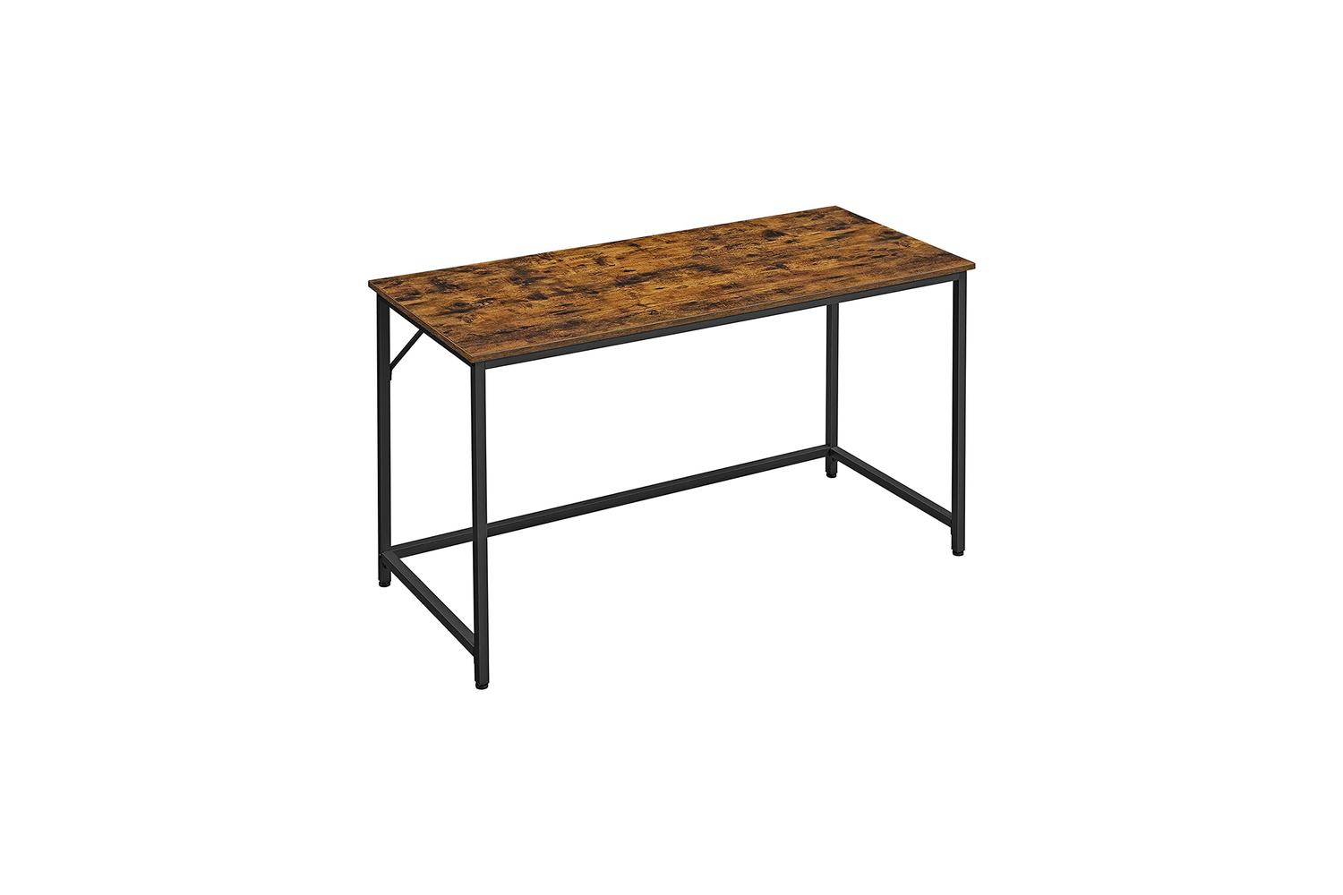 Computer Desk | Home Office Desk | Particleboard And Steel | 140 X 60 Cm