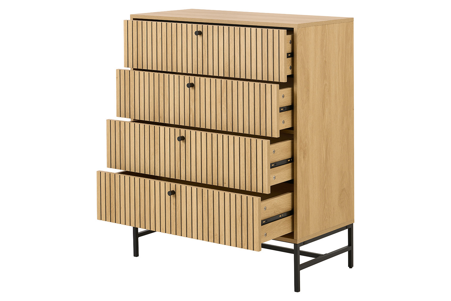 Albany Chest Of Drawer | 4 Drawer | Oak Effect