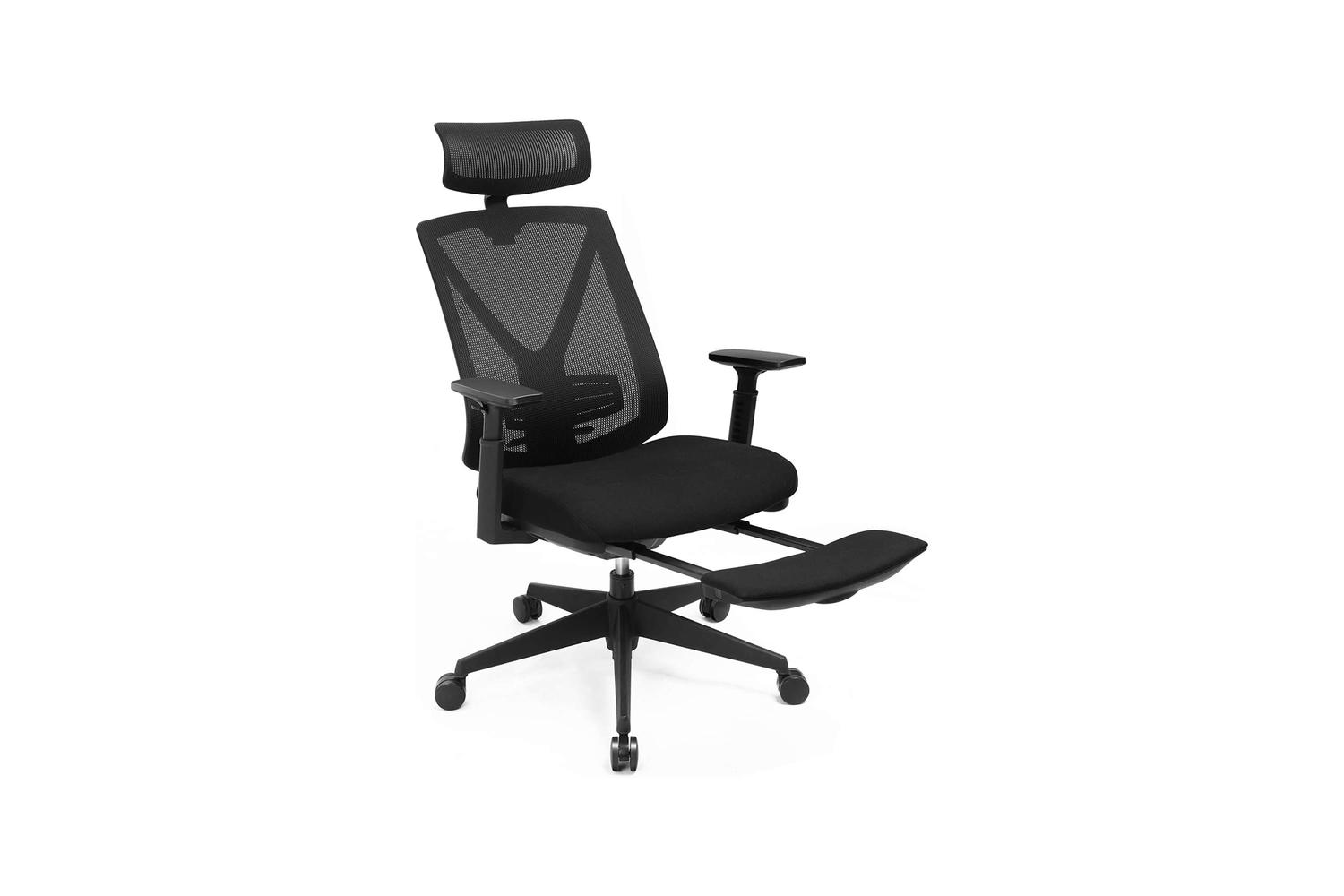 Office Chair | Office Chair | Mesh And Faux Leather | Adjustable Height