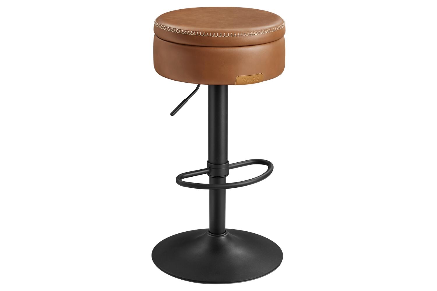 Vasagle Bar Stool | Pu Leather | Adjustable Height