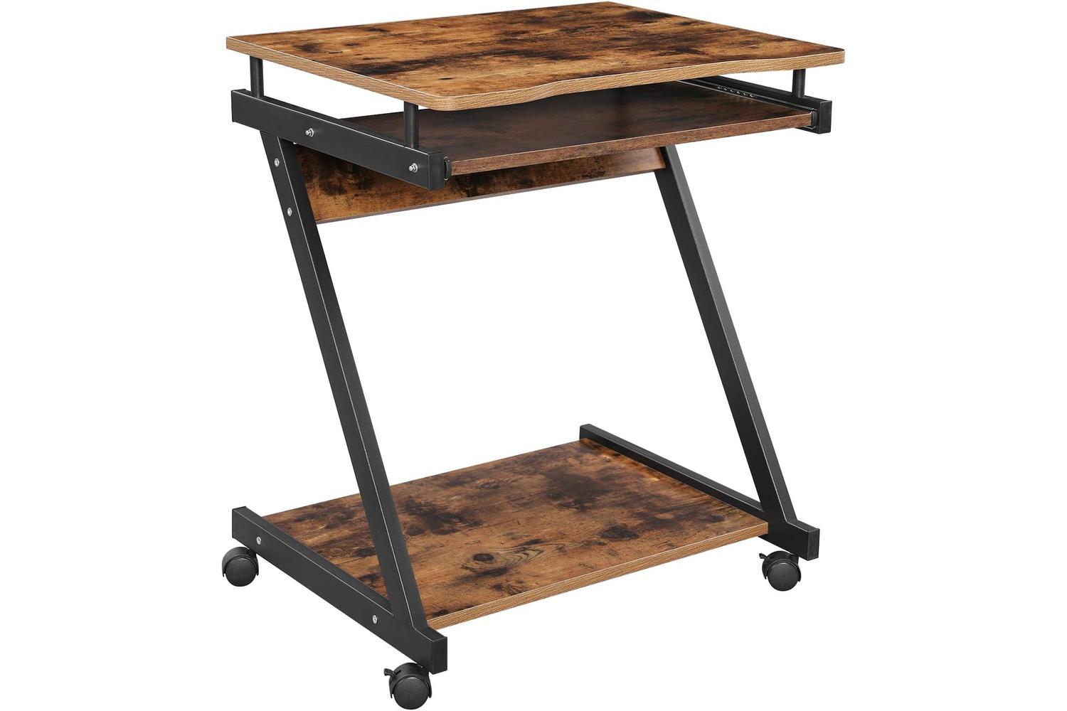 Computer Desk | Home Office Desk | Steel And Chipboard | 60 X 48 Cm