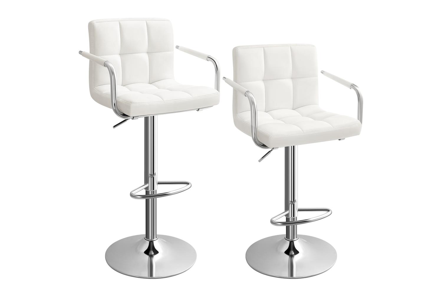 Bar Chair | Bar Stool | Synthetic Leather | Adjustable Height