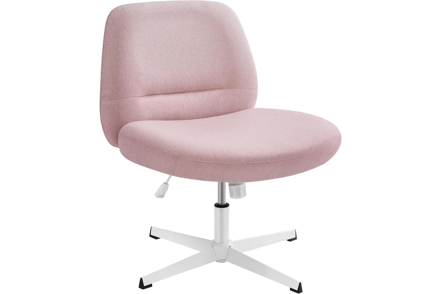 Office Chair | Office Chair | Cotton-linen Fabric | Extra Wide Seat