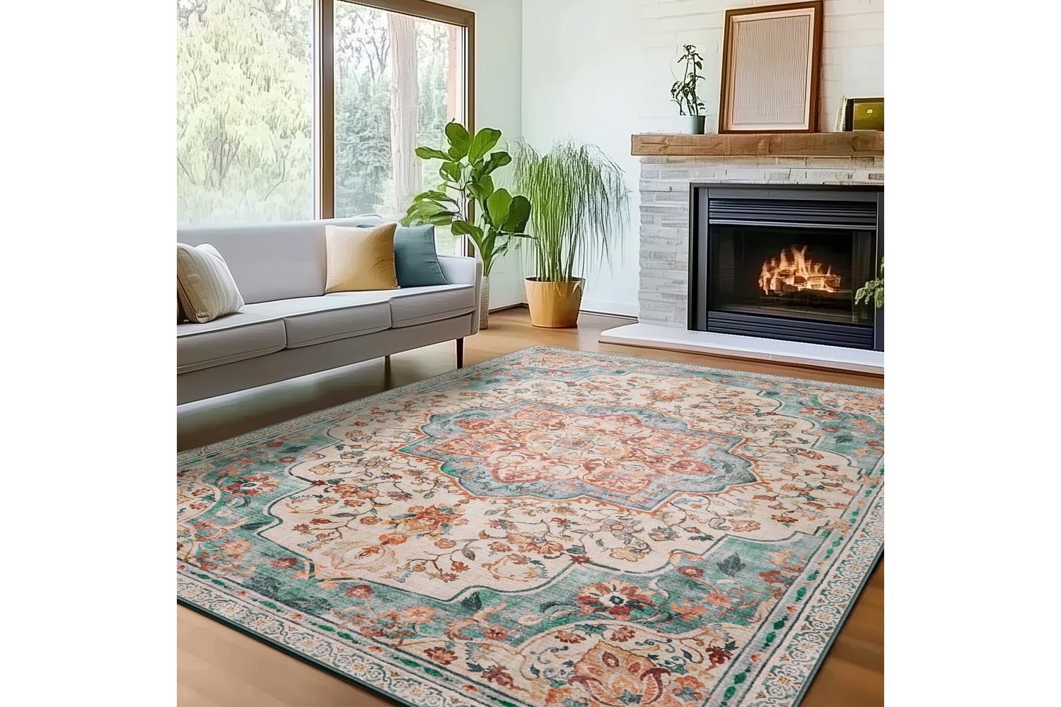 Vintage Area Rug Bremen Blue | Rug | Polyester | 140x200cm