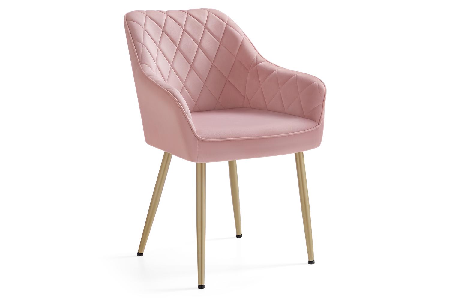 Dining Chair | Dining Chair | Velvet | Pastel Pink