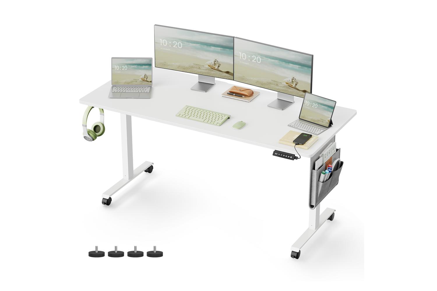Vasagle Standing Desk | Height Adjustable | Steel Frame | 120cm