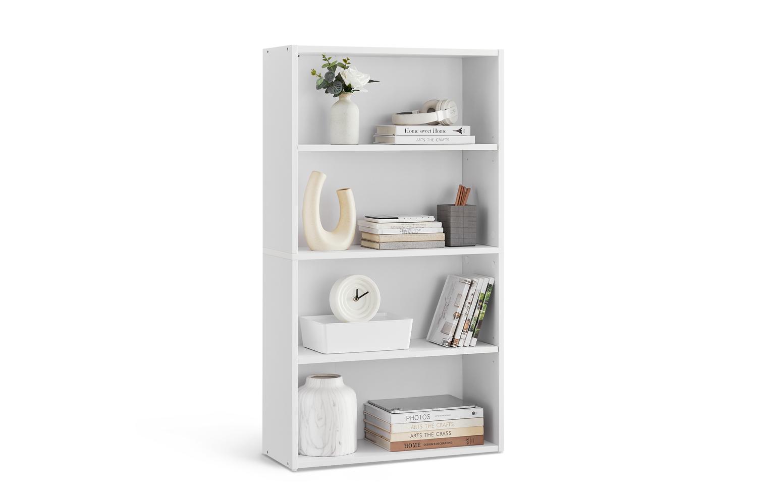 Vasagle Bookcase | Open Storage | Particleboard | 24 X 60 X 107.7 Cm