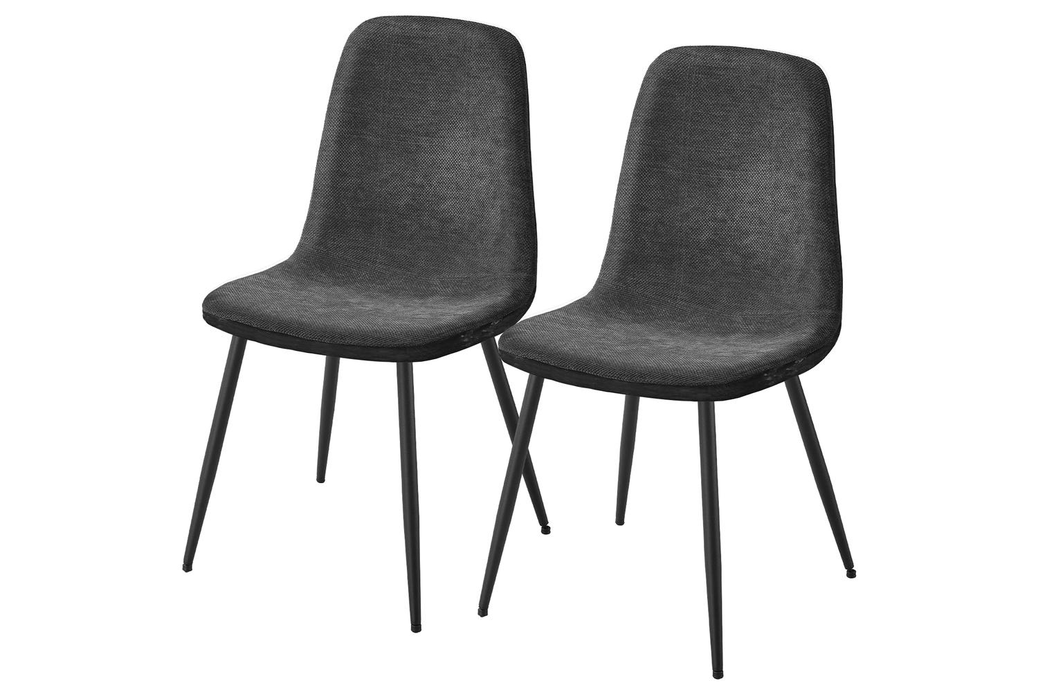 Dining Chairs | Dining Chair | Chenille Fabric And Pu | Standard Size