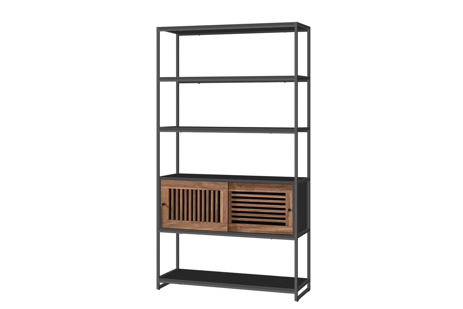 Vasagle Bookshelf | Bookcase | Columbian Walnut Wood Pattern | Tall