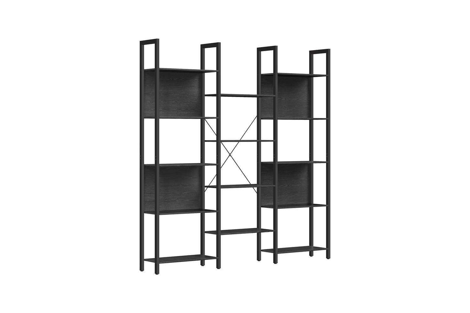 Vasagle Ladder Shelves | Bookcase | Particleboard And Steel | 62.2 Inch