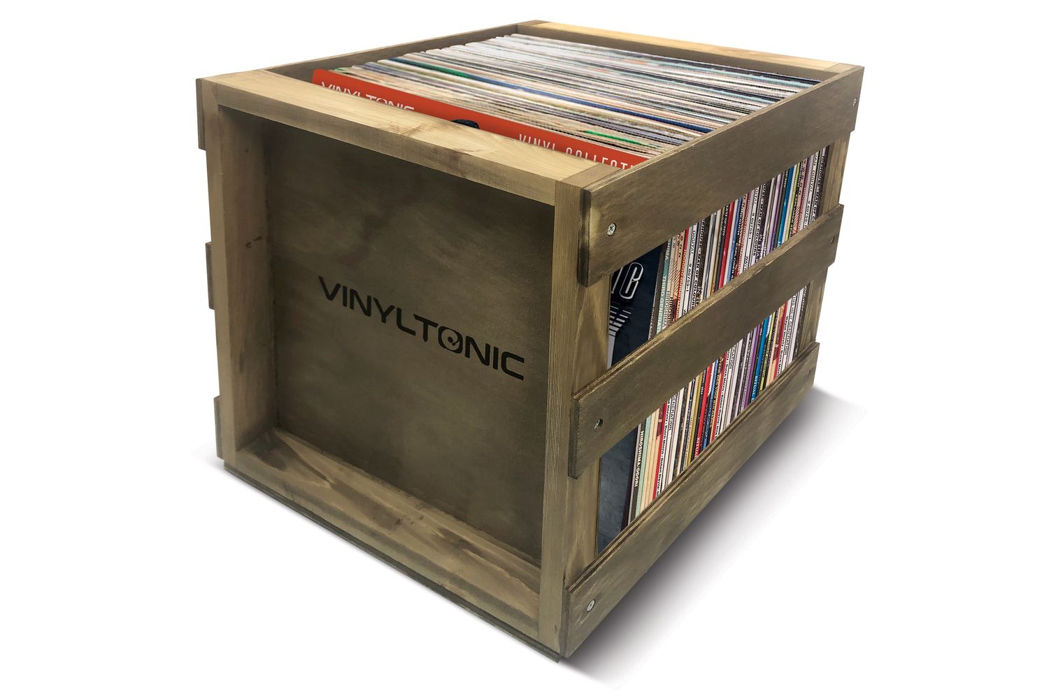 Vinyl Tonic Stackable Vinyl Lp Storage Crate