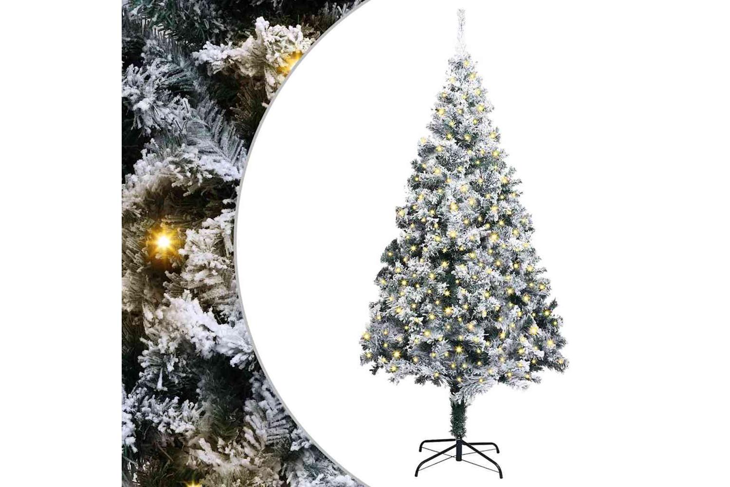 Vidaxl Artificial Pre-lit Christmas Tree With Stand Green 400 Cm Pvc