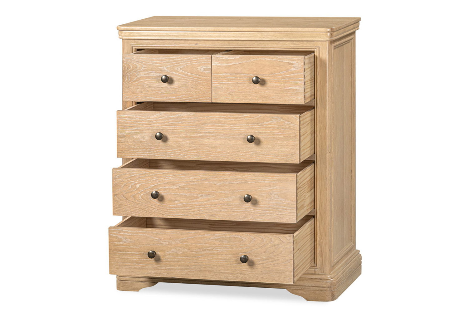 Montreal Chest Of Drawer | 5 Drawer | Natural