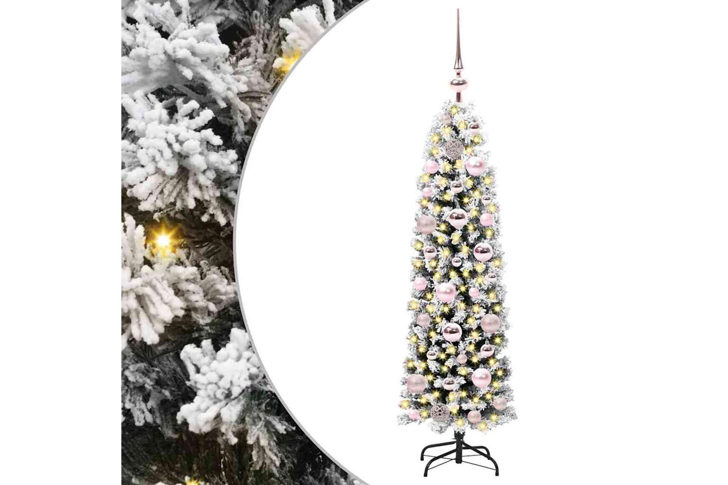 Vidaxl Artificial Christmas Tree With 150 Leds With Stand Green 120 Cm