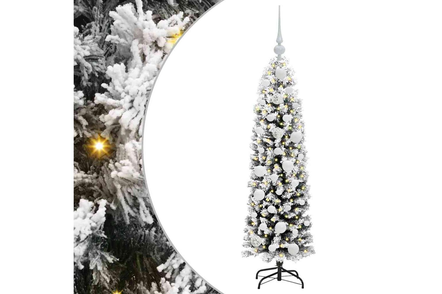 Vidaxl Artificial Christmas Tree With 150 Leds With Stand Green 120 Cm