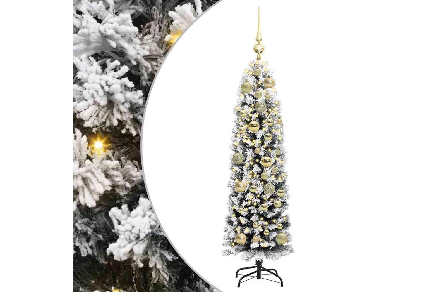 Vidaxl Artificial Christmas Tree With 150 Leds With Stand Green 120 Cm