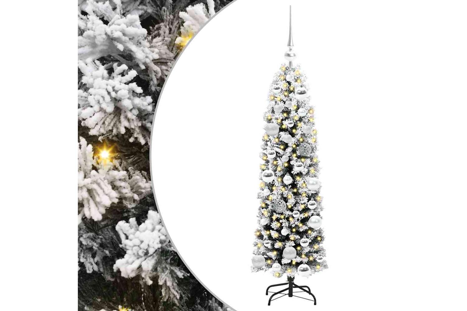 Vidaxl Artificial Christmas Tree With 150 Leds With Stand Green 120 Cm