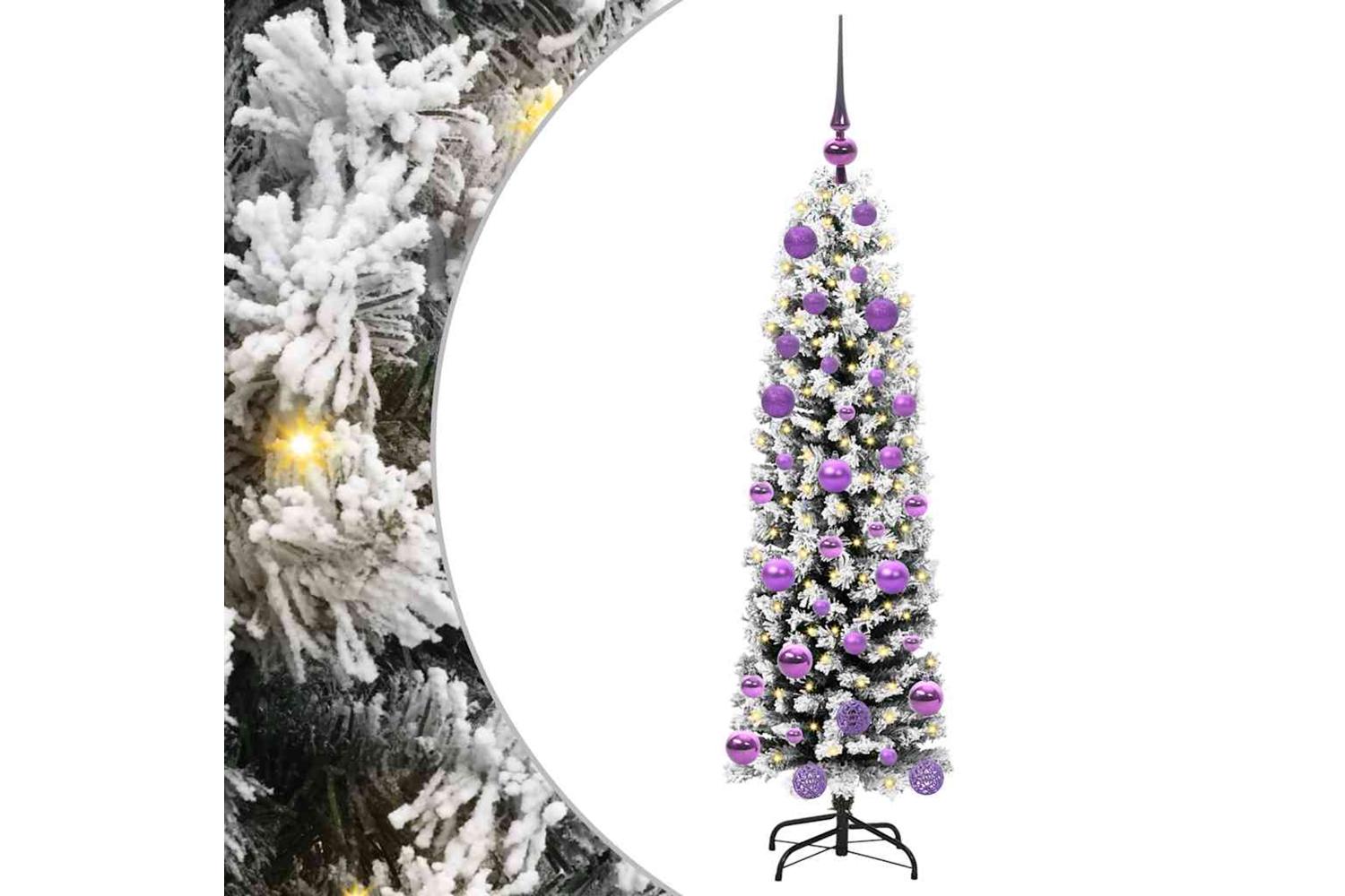 Vidaxl Artificial Christmas Tree With 150 Leds With Stand Green 120 Cm