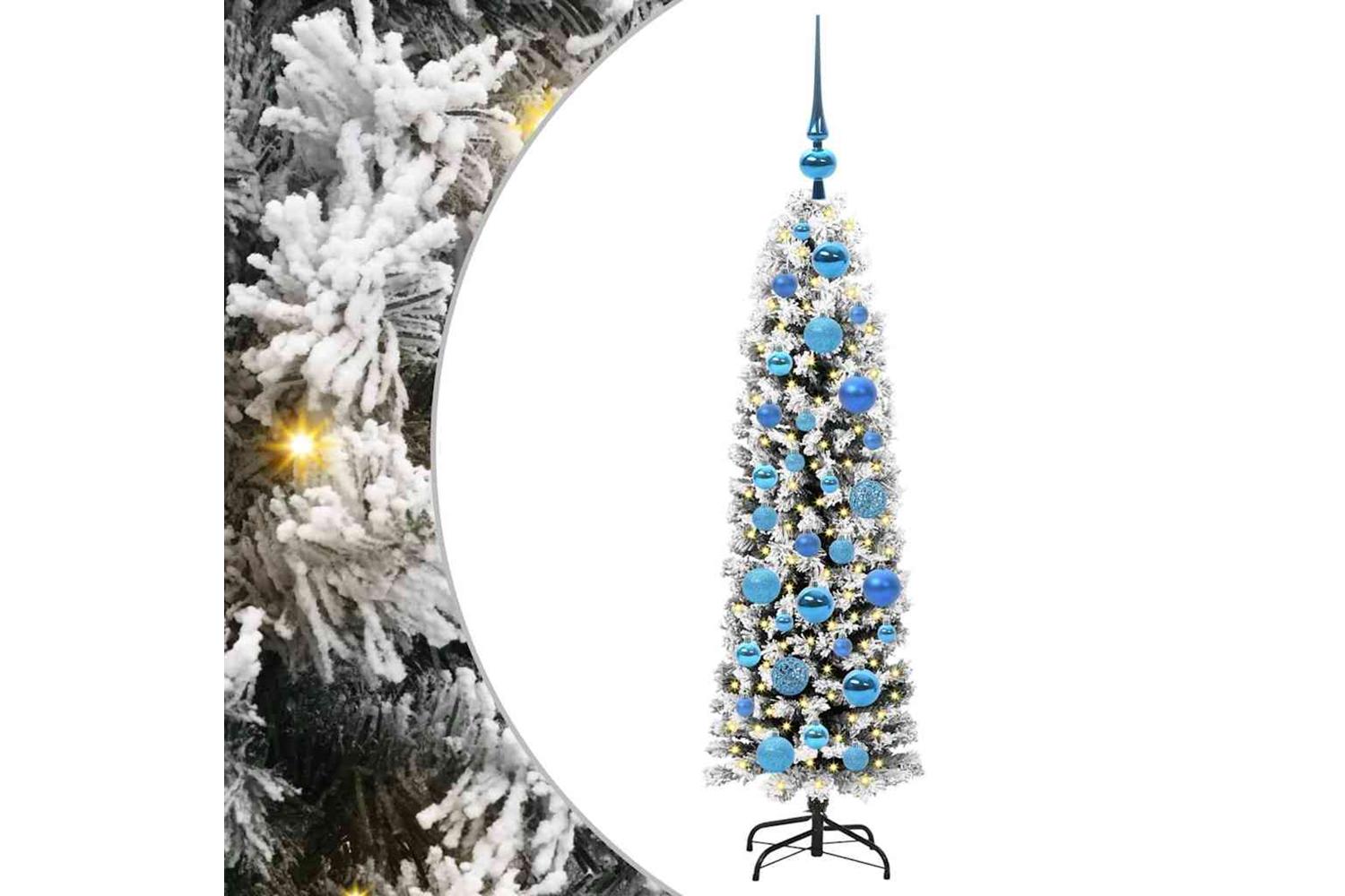 Vidaxl Artificial Christmas Tree With 150 Leds With Stand Green 120 Cm