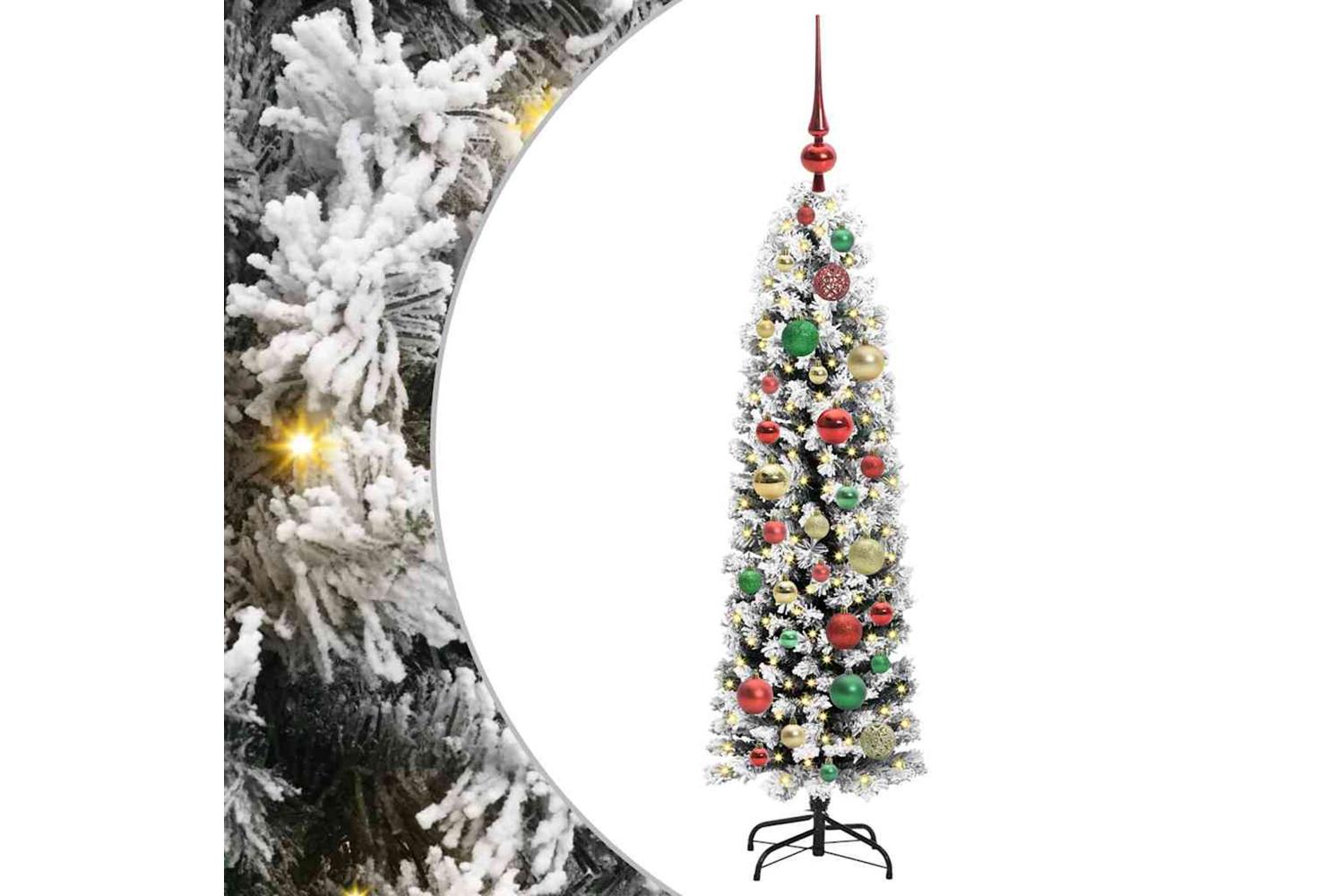 Vidaxl Artificial Christmas Tree With 150 Leds With Stand Green 120 Cm