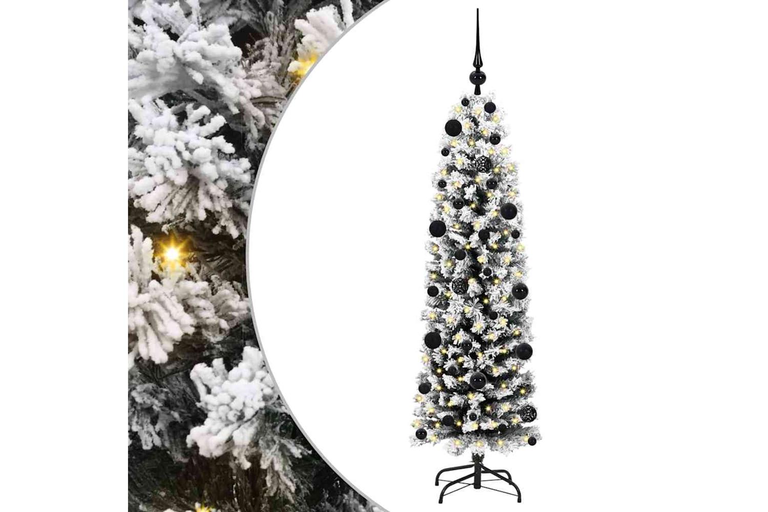 Vidaxl Artificial Christmas Tree With 150 Leds With Stand Green 150 Cm