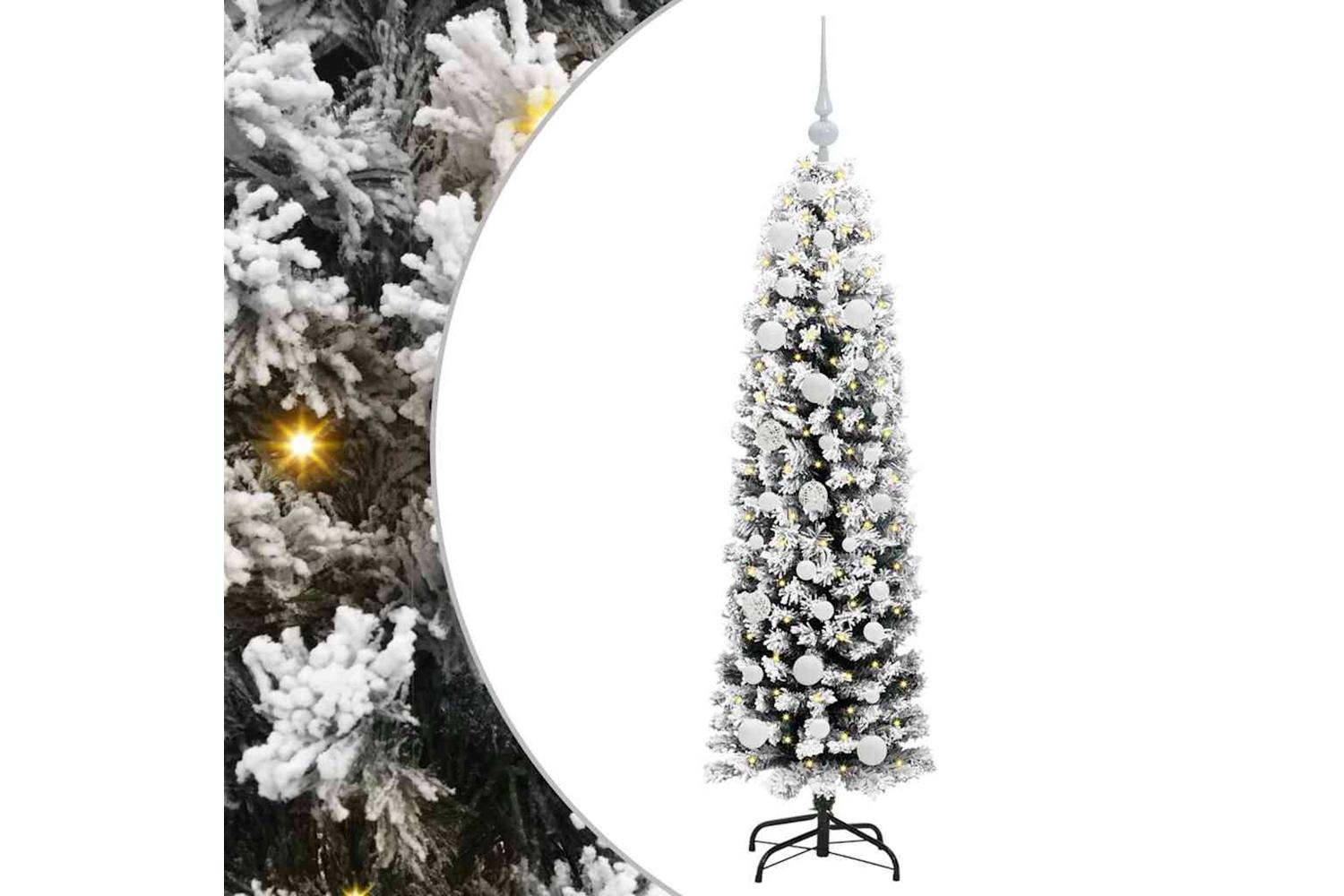 Vidaxl Artificial Christmas Tree With 150 Leds With Stand Green 150 Cm