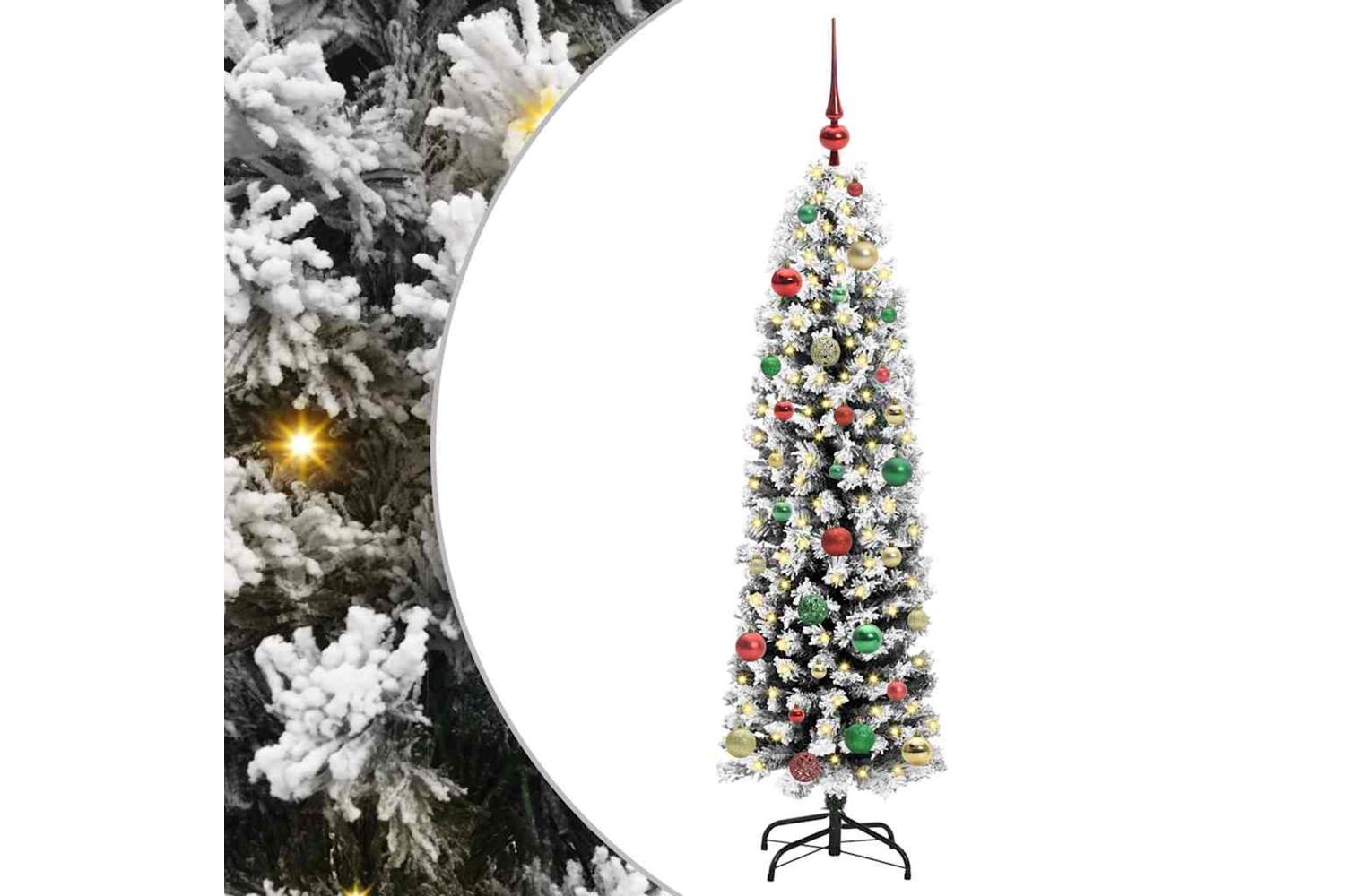 Vidaxl Artificial Christmas Tree With 150 Leds With Stand Green 150 Cm