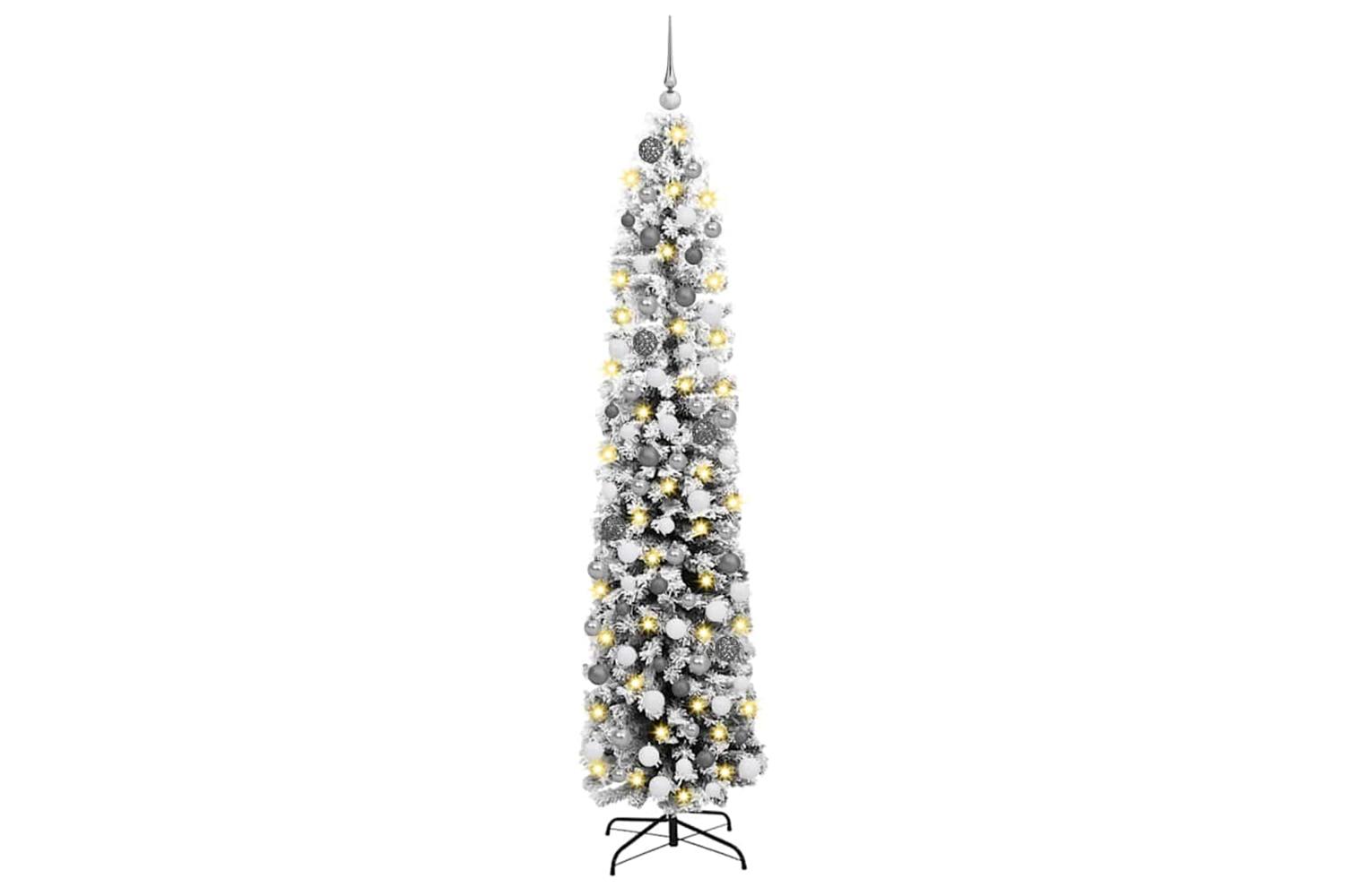 Vidaxl Artificial Christmas Tree With 300 Leds With Stand Green 180 Cm