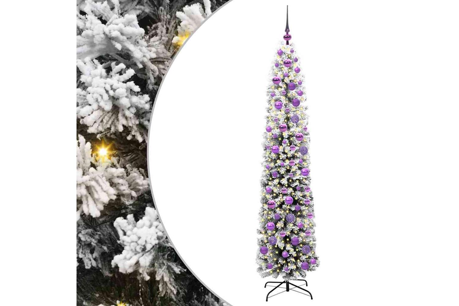 Vidaxl Artificial Christmas Tree With 300 Leds With Stand Green 180 Cm