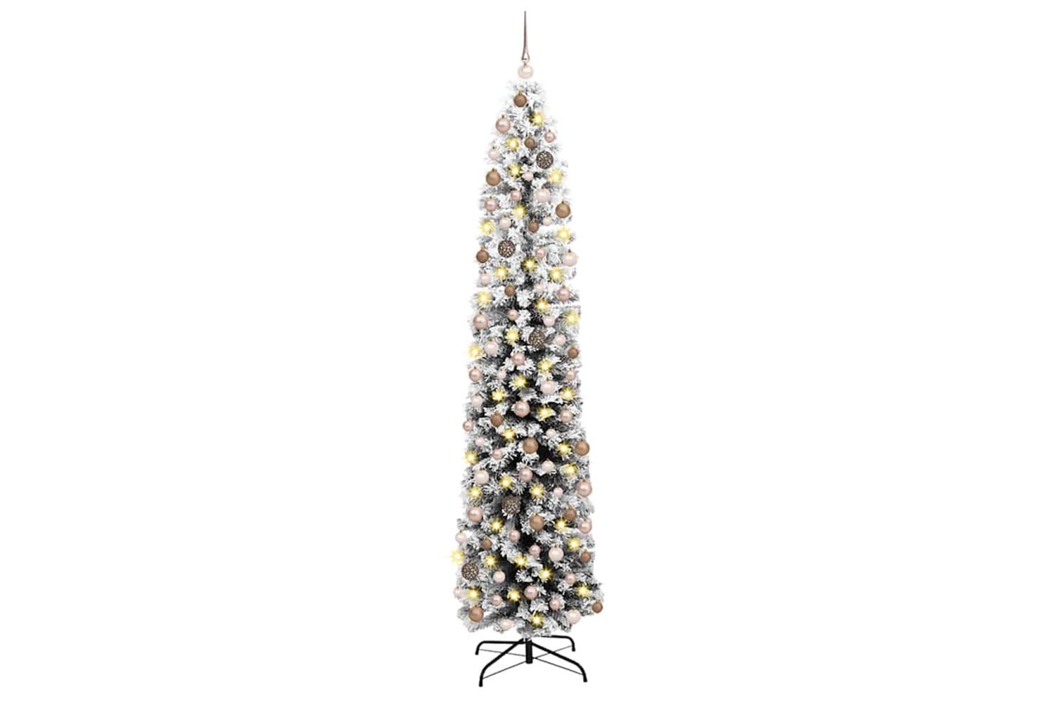 Vidaxl Artificial Christmas Tree With 300 Leds With Stand Green 210 Cm