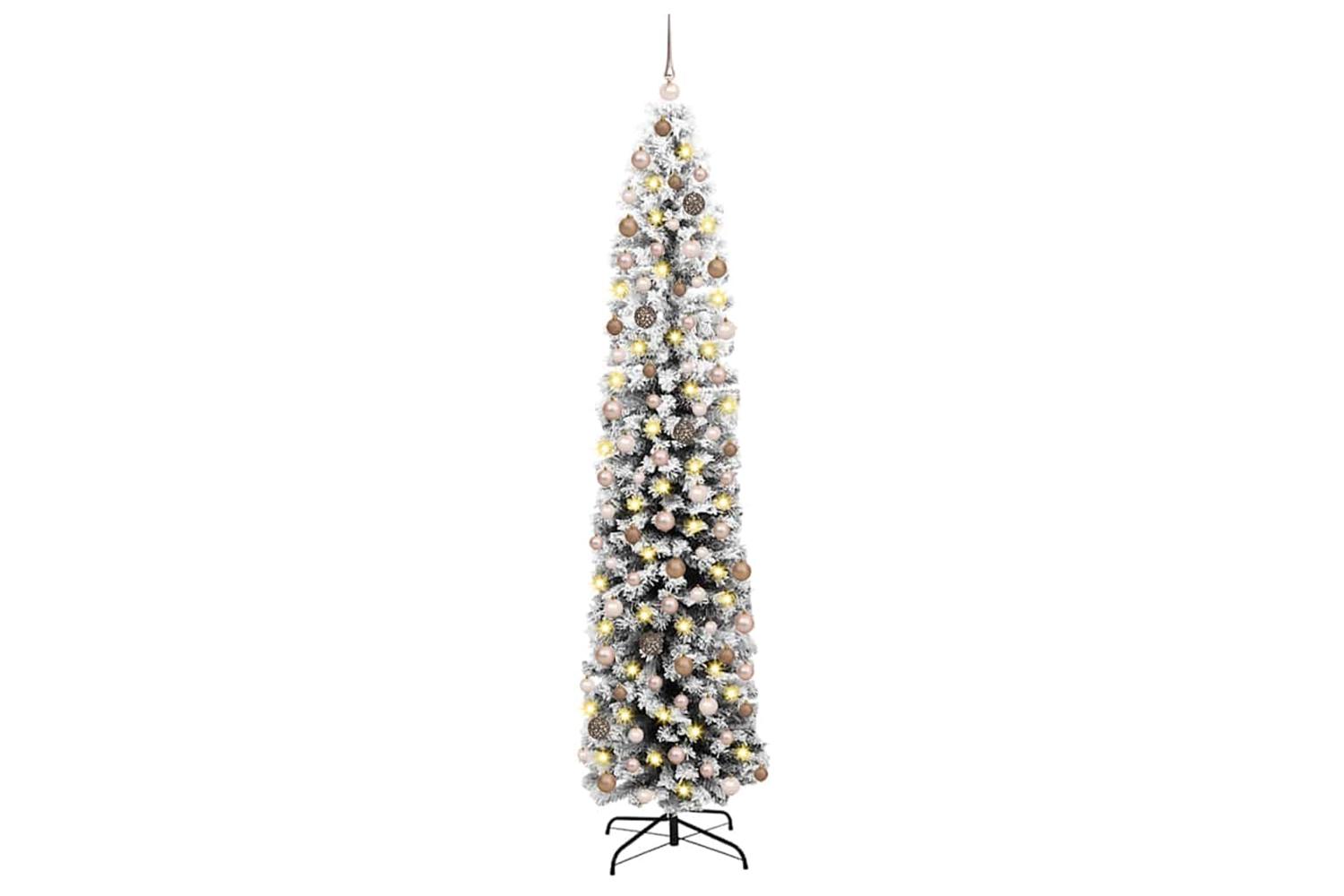 Vidaxl Artificial Christmas Tree With 300 Leds With Stand Green 210 Cm