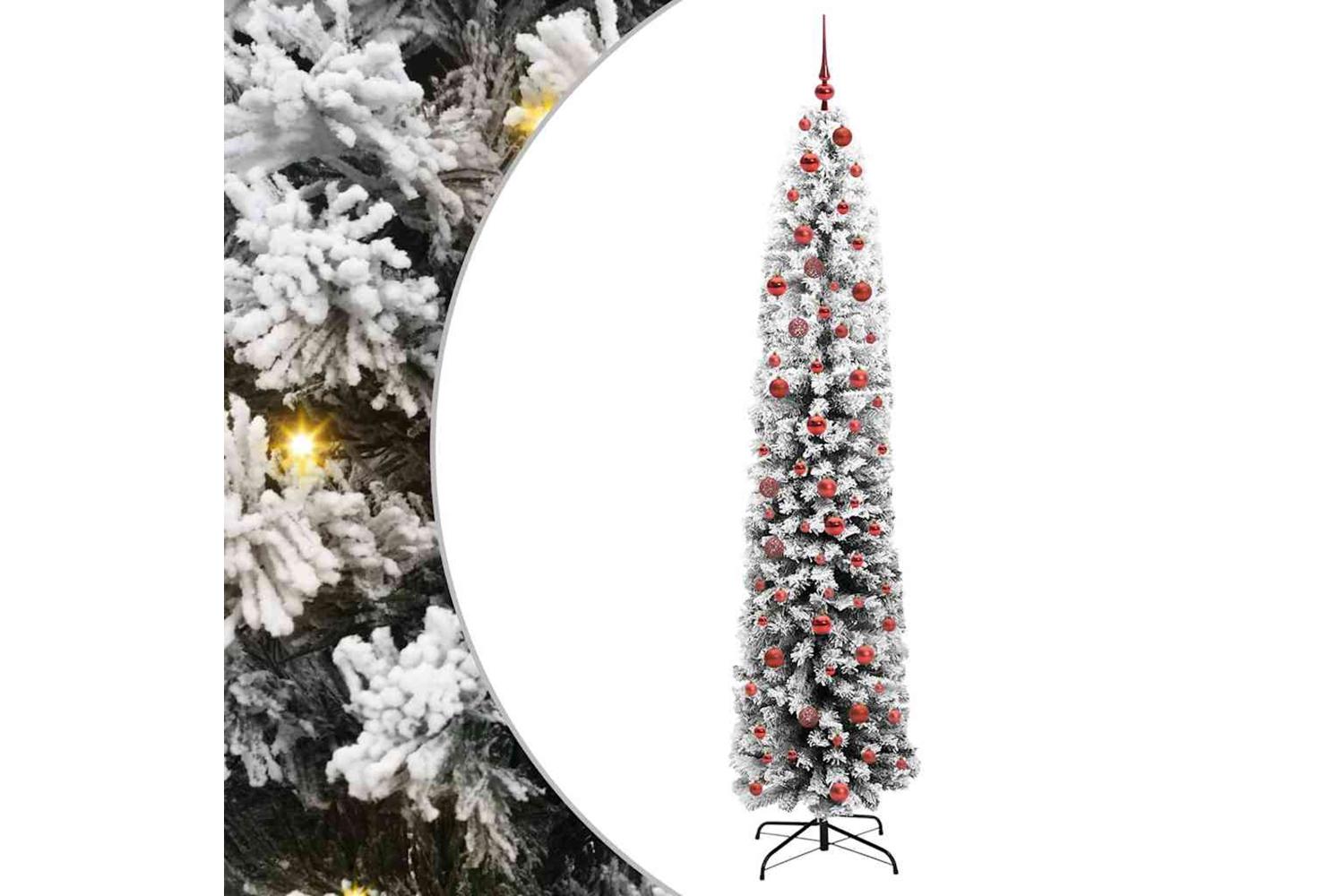 Vidaxl Artificial Christmas Tree With 300 Leds With Stand Green 210 Cm